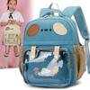 A person popular original niche design cute puppy belly pain bag students go out portable backpack