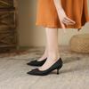 8-Pointed stiletto high heels for women's autumn new shallow mouth sexy temperament single shoes for women