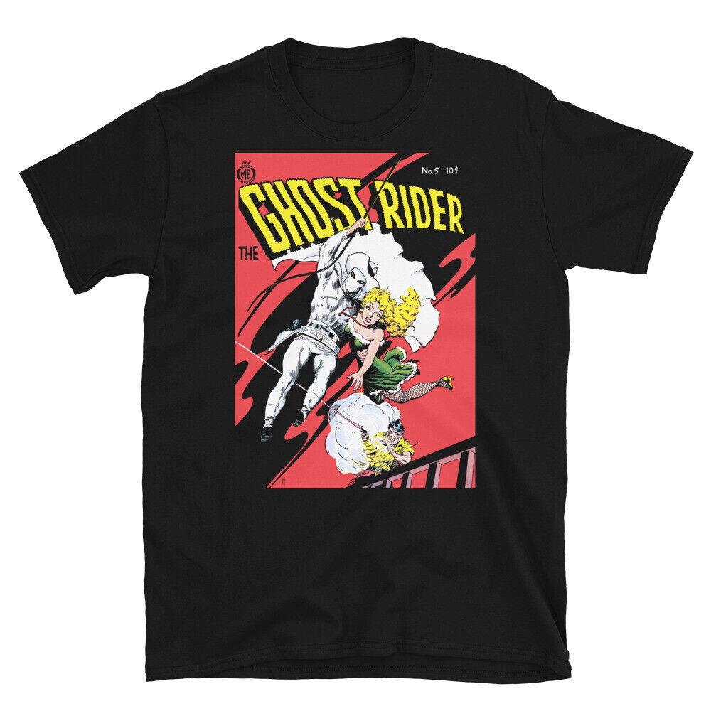 

Черная футболка унисекс с обложкой Ghost Rider Comic No Frank Frazetta