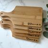 Custom Mini Charcuterie Board Board Bamboo Cutting Board Birthday Party Wedding Corporate Event Housewarming Gift Kitchen Decor