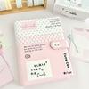 PU Leather Loose-leaf Notebook Polka Dot Cat Photocard Protector Kawaii Photo Album  School Office