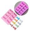 Dropshipping Craft Tools Cake Mold Silicone Dick Ice Tray Sexy Penis Cube Candle Moulds Sugar Chocolate Ice Cube