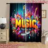 2D flat Photography Backdrop Photography Backdrop Colorful Musical Explosion 100% Polyester Party Decorations Perfect for