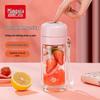 Mingxia 270ml Quick-Open Double-Layer High Borosilicate Glass Tea Tumbler
