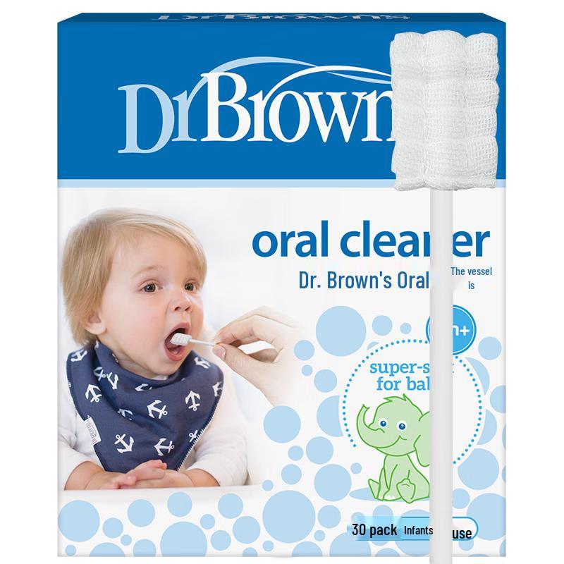 Dr. Brown s Baby Gauze Toothbrush & Tongue Cleaner (0-12 Months)