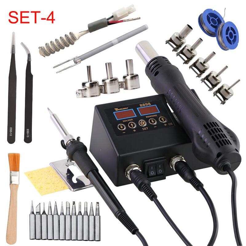 

Xuanzhun 8898 Hot Air Soldering Station CN plug (adapter included)