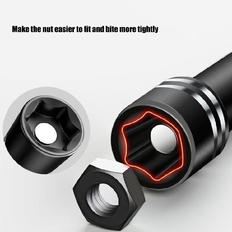 Magnetic Nut Driver Set Nut Driver for Impact Drill Deep Nut Driver Set Impact Driver Bit Set Car Repair Tool