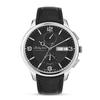 Edmond Limited Edition Chronograph Leather Strap Black Dial Automatic H1886CHATAN Men's Watch