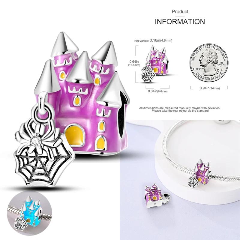 Christmas Charms Copper Elk Santa Claus Bead Snowflake Bell Snowman Charm Fit Original Bracelet Diy Jewelry