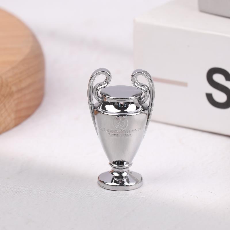 España Italia Trofeo de la Liga de Campeones Modelo Adorno Decoración Llavero Colgante Regalo Souvenir 4.5cm