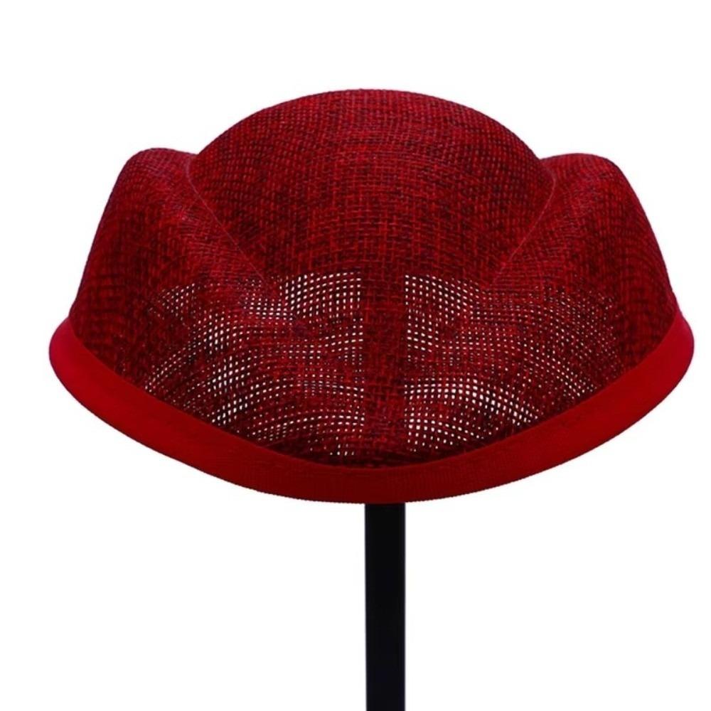 Plain Base Flight Attendant Hat Opera Headpiece Millinery Base Hat Party Occasion