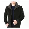 Ropa de Invierno Corta para Hombre Acolchada de Algodón Casual Engrosada Cálida Ropa de Algodón Pana para Padre de Edad Media