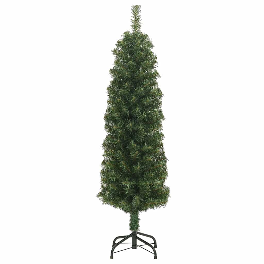 Artificial Christmas Tree with 150 LEDs and Stand Green 150 cm