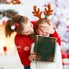 2D Flat Acrylic Christmas Countdown Ornament - -Day Advent Calendar Christmas Tree Hanging Decoration