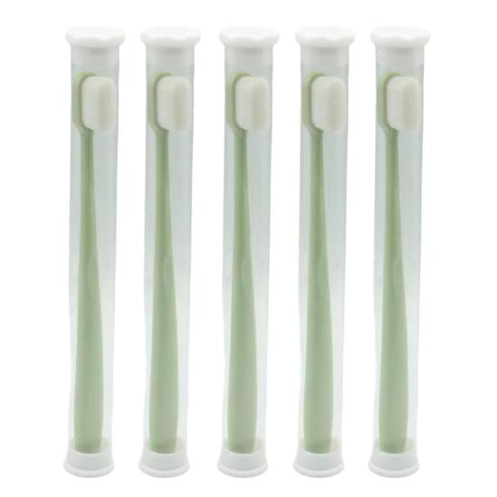 5Pcs Adult Toothbrushes Non-Slip ABS Handle Soft Head Manual Toothbrushes Bathroom Accessories for Dormitory