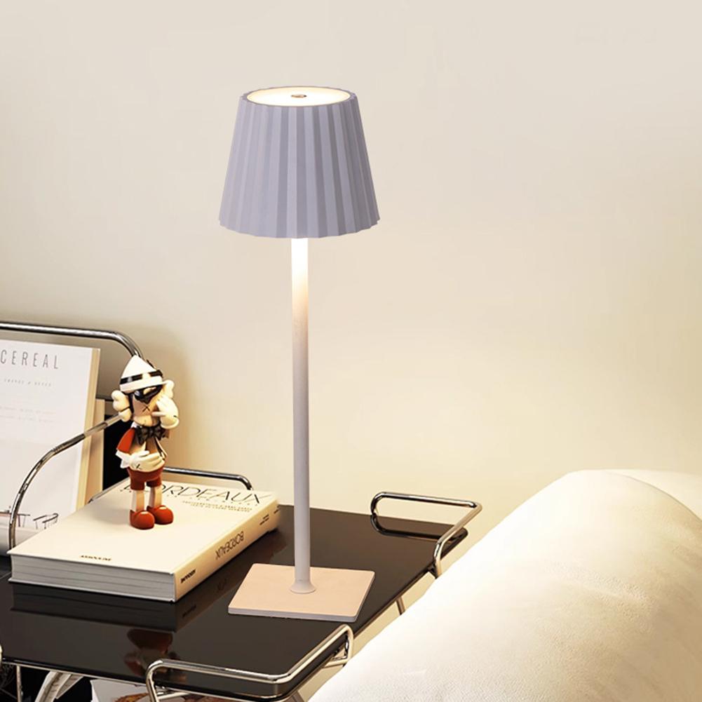 Modern LED CordlessTable Lamp 3 Level Brightness Night Light Touch Dimmable Desk Light For Coffee Table Living Room Bedroom