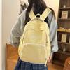 Junior High School Student Schoolbag Korean Version Fashion Sports Leisure Backpack Lightweight Simple College Style Large Capacity Backpack