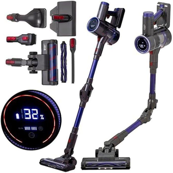 Aspirateur sans fil - ADLER EUROPE - 200W - 23000Pa - Autonomie 30 min - Filtre HEPA 13