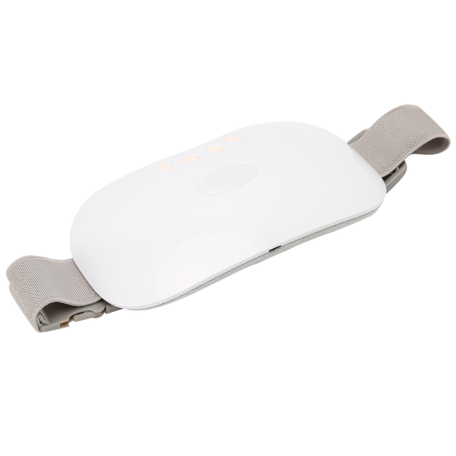 

Менструальная грелка, 2-ступенчатый регулируемый массажер для живота и талии с подогревом и режимом вибрации для