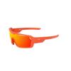 OCEAN CHAMELEON Floating UV Recycled Interchangeable Frame Matte Red Red REVO Sunglasses, Protection, Materials, & Strap, (Polarized Lenses),