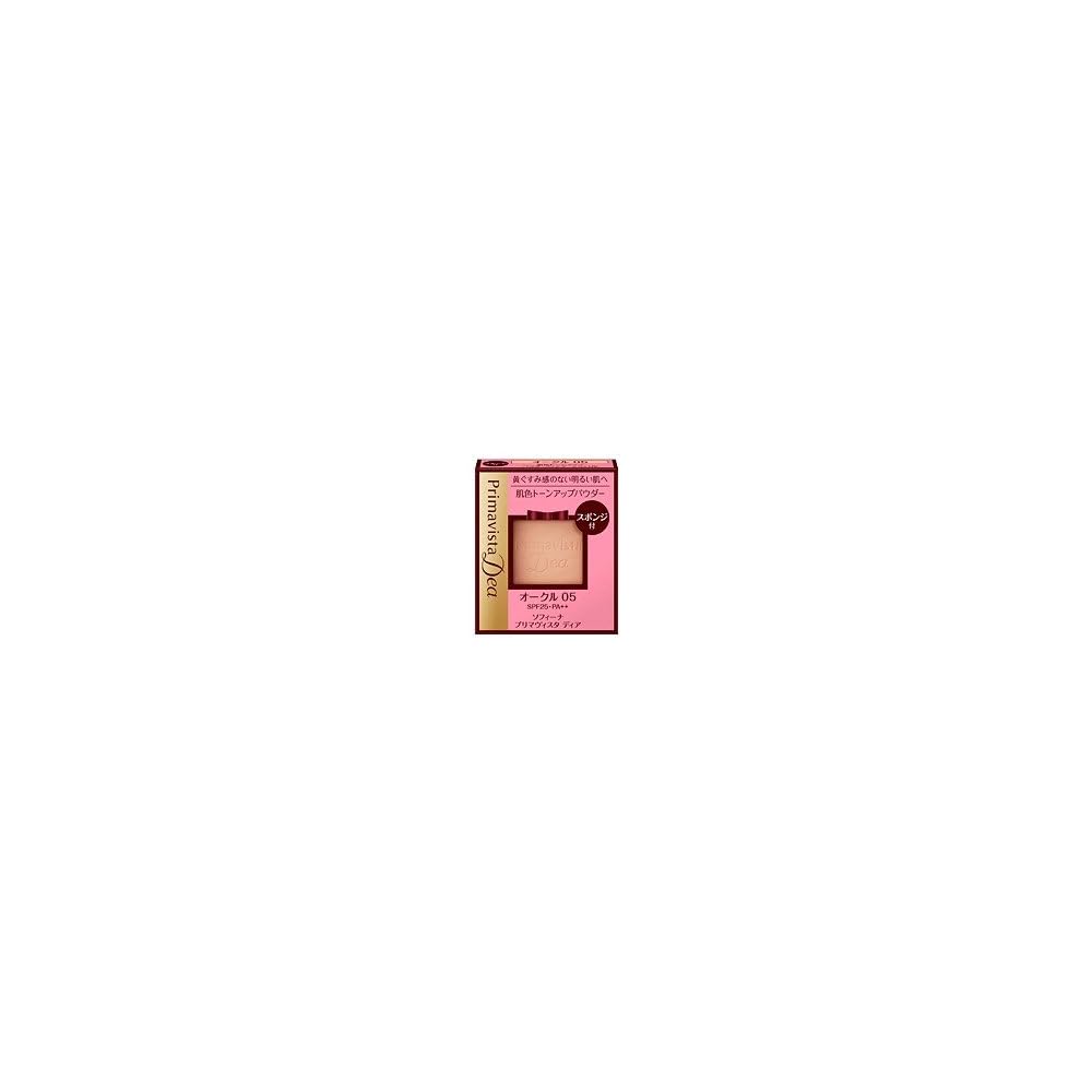 Kao Sofina Primavista Dear Skin Tone Up Powder Foundation UV Ocher 05 Refill 12g Foundation