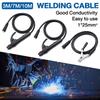 Welding Cable 5/7/10 M + Ground Cable 2/3 M Combo Set With Electrode Holder And Connector Universal Welding Cable Set