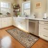 Vintage Style Hotel Corridor Carpet Artificial Stone Path Washable Outdoor Patio Runner Soft Kitchen Banquet Hall Decorative Rug