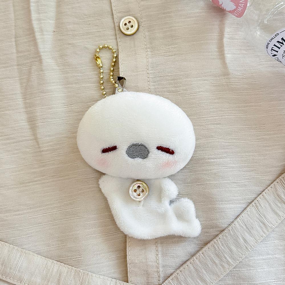 

Rabbit Elephant Plush Doll Pendant Cow Plush Button Brooch Seal Plush Button Brooch Bag Pendant Seal Mouse