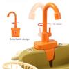 Single Hole Faucet Replacement Toy Rotatable Sink Faucet Play Tap Kitchen Sink Toy  Children