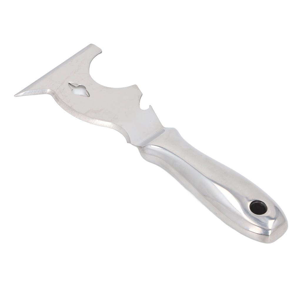 Cutter chit multifuncțional Lamă din oțel inoxidabil Mâner confortabil Răzuitor vopsea pentru pictură și