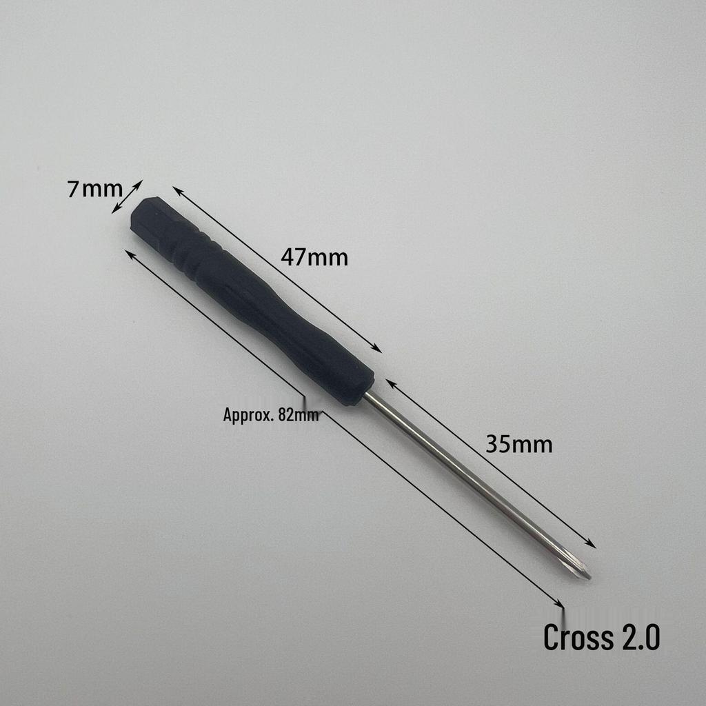 Screwdriver Set: Phillips & Flathead (1.5, 2.0, 3.0) with Toy Gift for Small Repairs