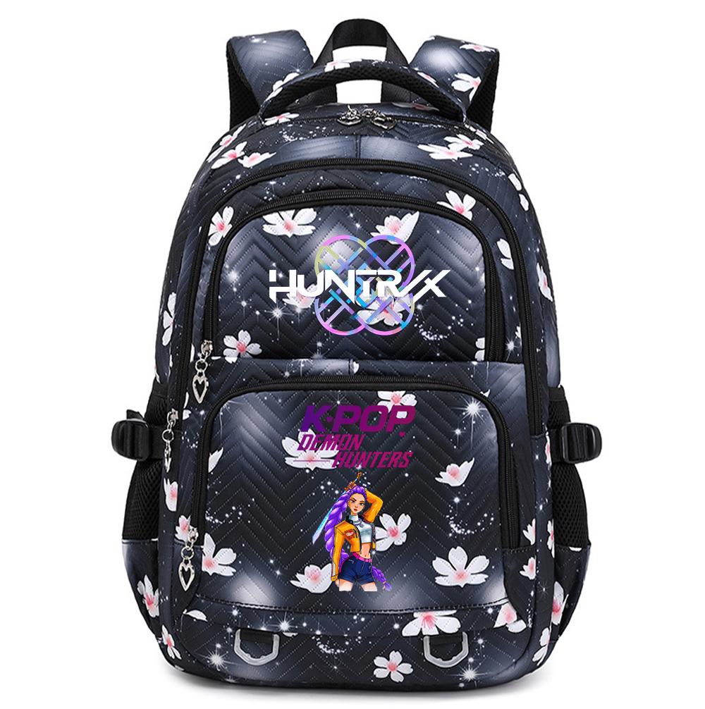 Anime K-Pop Printed Backpack Student Teenager for Boy Girl Schoolbag Bookbag Kid Gift Women Large Capacity Travel Bag Mochila Escolar Rucksack