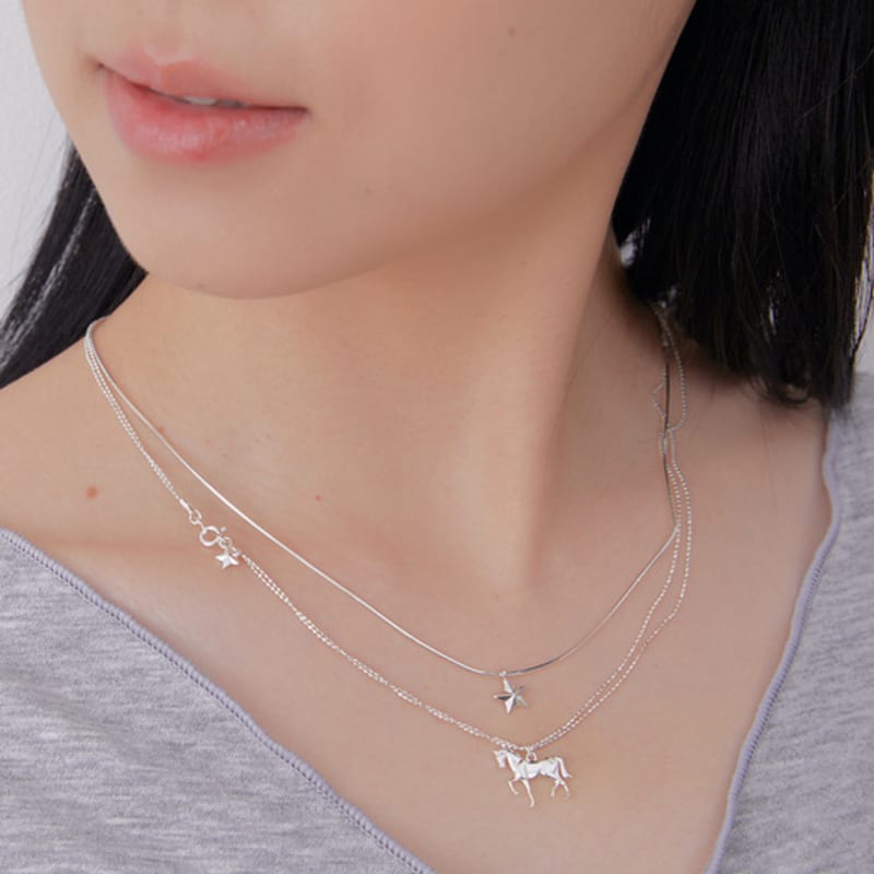 fillow my little stone pony necklace