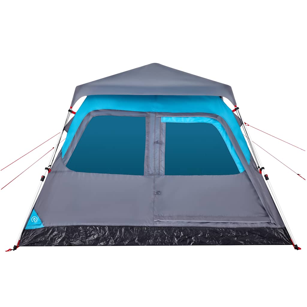 Dome Camping Tent for 4 Persons Blue Quick Release System