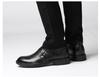 Men's Casual Business Crocodile Leather Shoes - Breathable Cowhide for Spring & Autumn