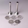 Lames de hachoir à viande Disques Plaque Pignon Mélangeur Pièces de rechange Grille en acier inoxydable Pour hachoir à aliments Accessoires de remplacement