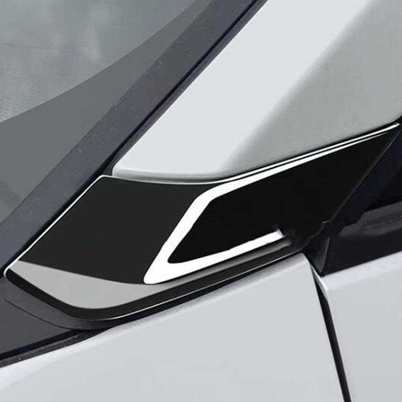 ABS Car A-Pillar Molding Trim Frame Stick Decoration Cover Exterior Accessories For Toyota Corolla Cross XG10 2024+