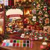 Christmas Crafting Fun DIY Rhinestone Art Advent Calendar 2026, Make 24 Faux Diamond Animal Hanging Ornaments, Holiday Pearl Craft Kit for Adults,