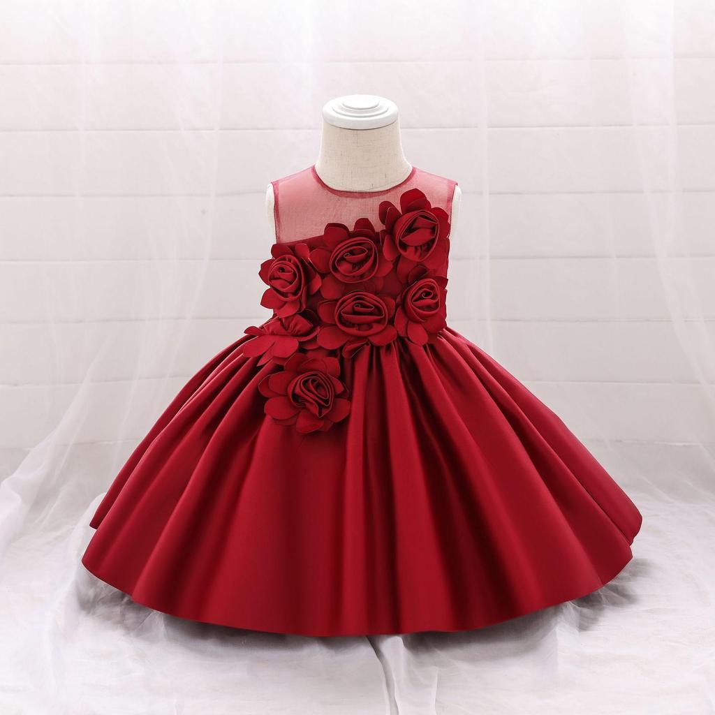 Mädchen Taufkleid Halloween Partykleider Spitze Tutu Babykleid für Mädchen Kleinkind Prinzessin Elegantes Geburtstagskleid Baby Sommerkleid Kleidung