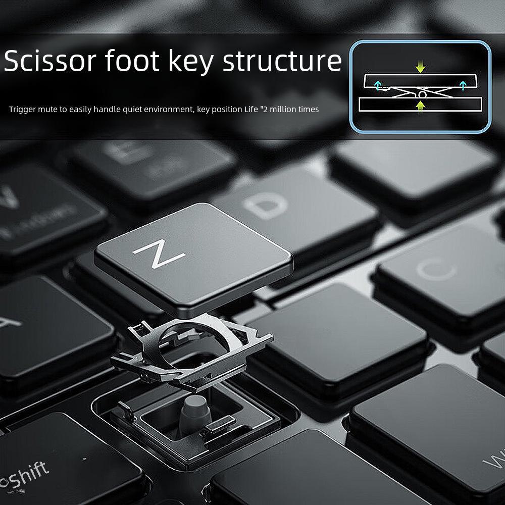 Tragbare Drahtlose Bluetooth Faltbare Tastatur für Laptop und Mobiltelefon