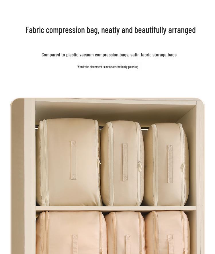Compression Storage Bag for Quilts, Silk and Down Jackets