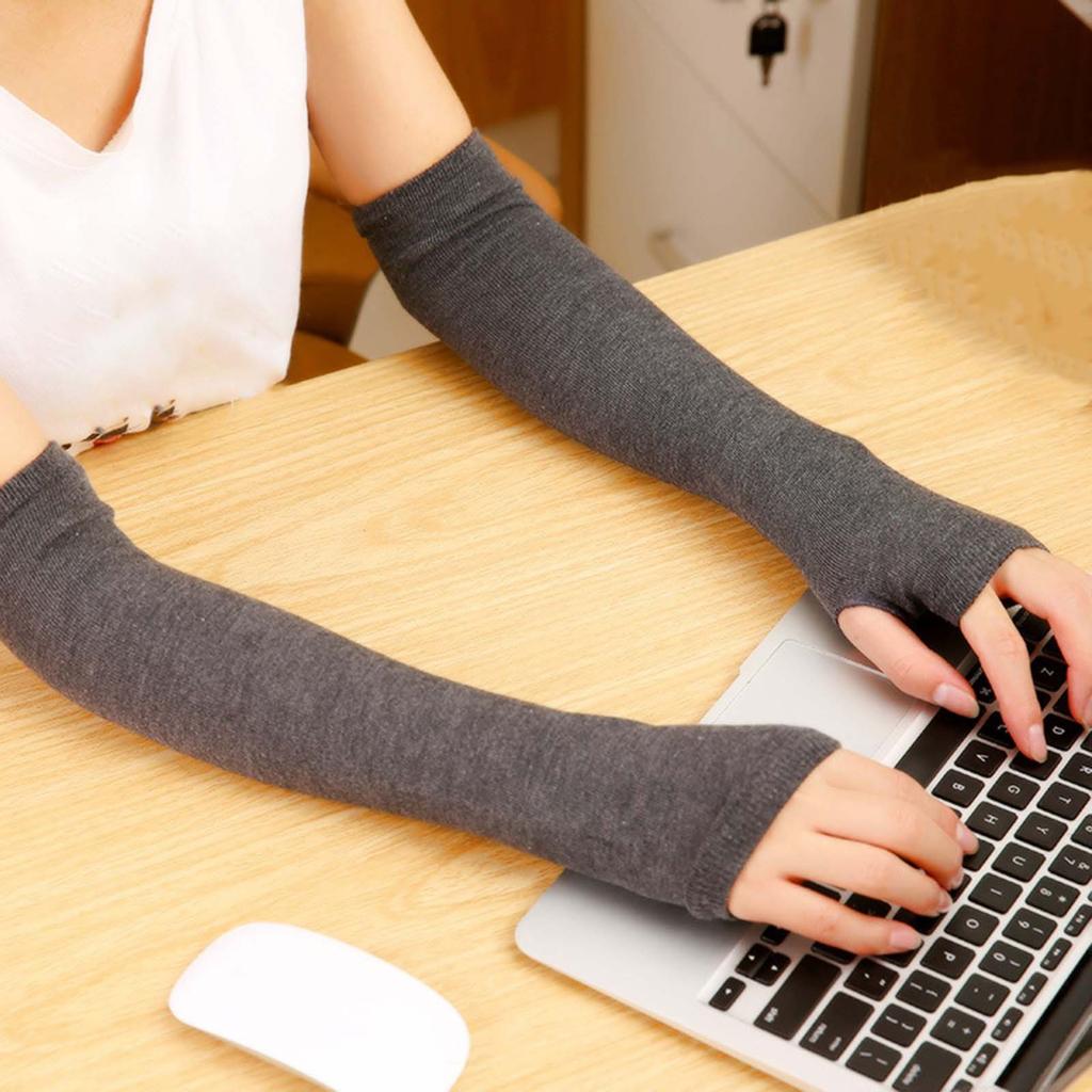 Rukavice, Půlprstové Rukavice A Zimní Dlouhé Rukavice, Návleky na Paže, Rukavice z příze s odhalenými Prsty