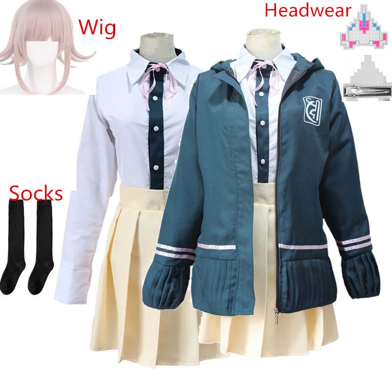 Anime Nanami ChiaKi Cosplay Costume Long