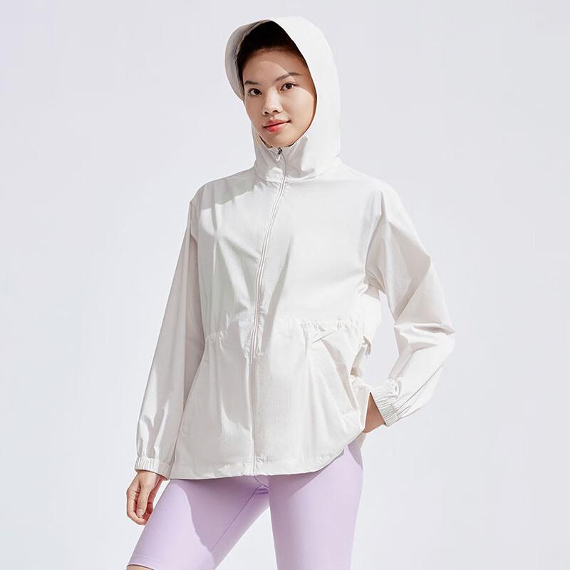 Tanboer Women's UPF100+ Ice Silk Sun Protection Mid-Length Jacket