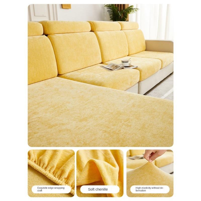 

Чехол на диван из синели. Универсальная подушка для дивана «все включено». Универсальное полное покрытие Four Seasons. Простая шляпа для дивана. S