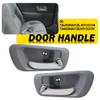 Rear Right Left Ide Interior Door Handle Gray For 1998-02 Honda Accord Sedan