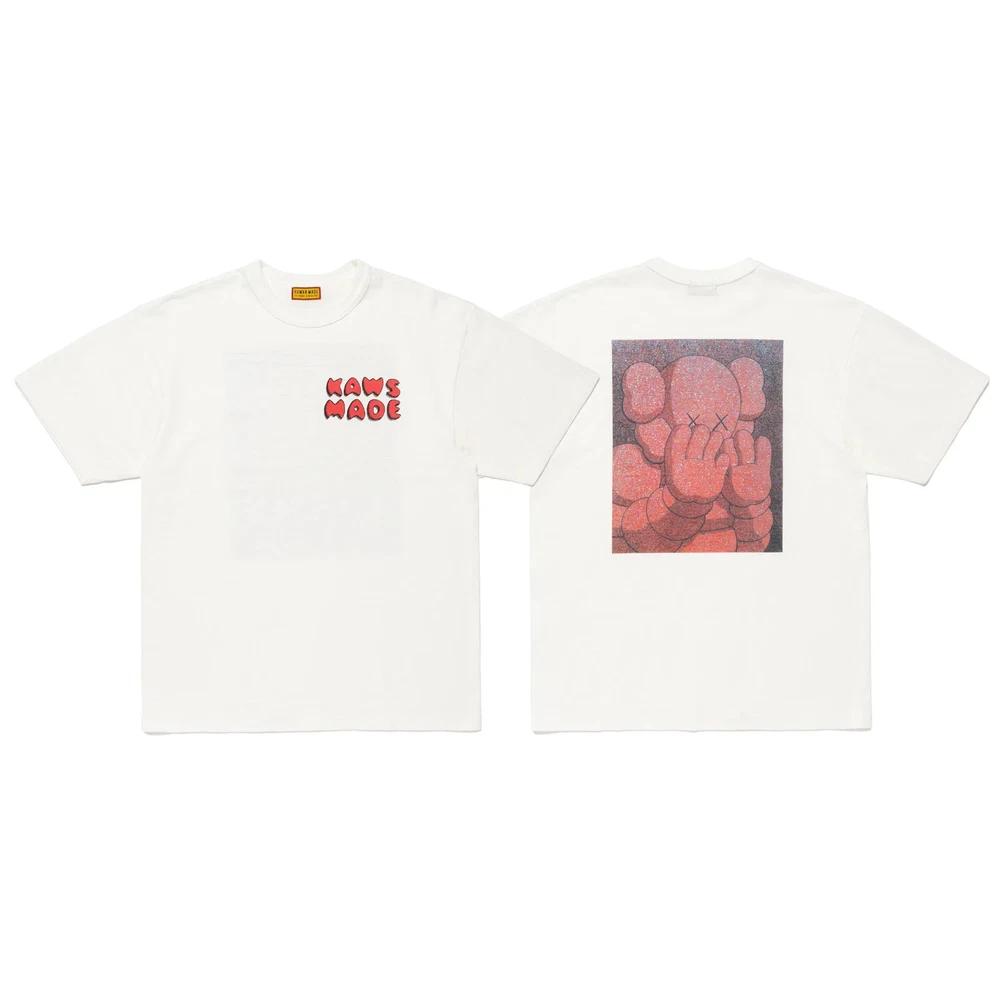 Huunisex Made X Kaws Kaws Made Graphic Tshirt 1 White Xx30te024 Made In Japan New