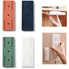Self-adhesive wall hook socket organizer, socket organizer and fixator, powerful traceless wall-mounted cable seamless bracket