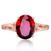 Sace Gems Classic Copper Alloy Zircon Ring Ladies Jewelry Wedding Promise Party Gift