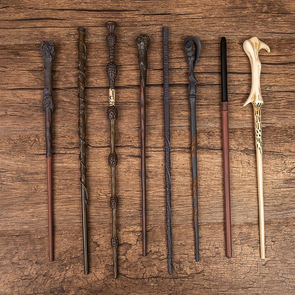 JK Home Magic Wand, Magic School Prop, Resin, Halloween Prop, Cosplay Prop, Unisex, Type F